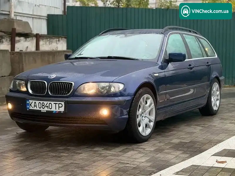 BMW 3 Series 2004, фото з оголошення 1 з 14, VIN WBAEX51090PP76516