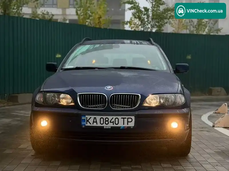 BMW 3 Series 2004, фото з оголошення 2 з 14, VIN WBAEX51090PP76516