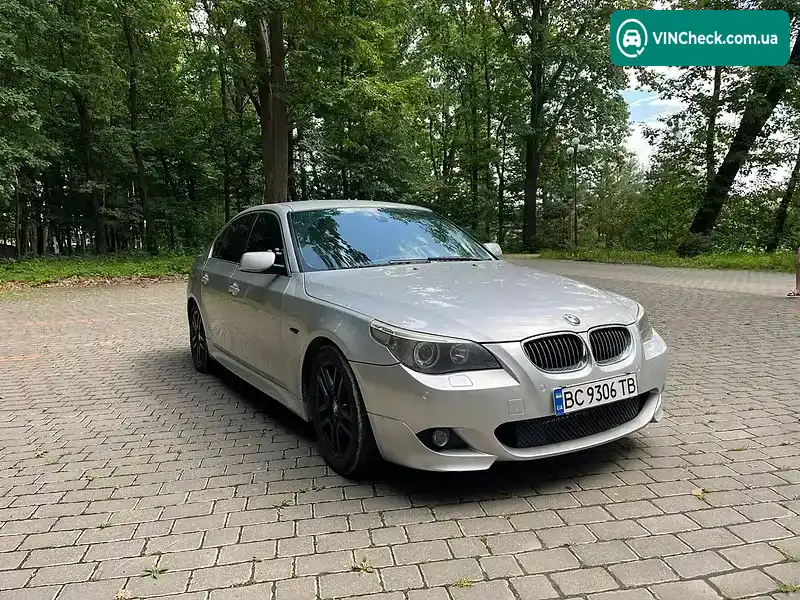 BMW 5 Series 2005, фото з оголошення 1 з 11, VIN WBANE31060B949304