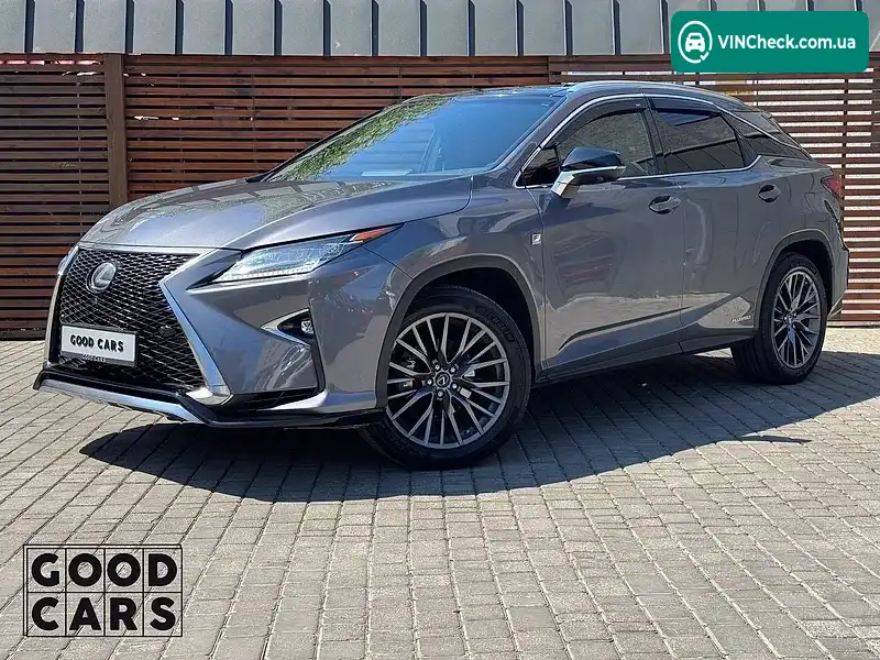 Lexus RX 2017, фото з оголошення 1 з 20, VIN 2T2BGMCA0HC017815
