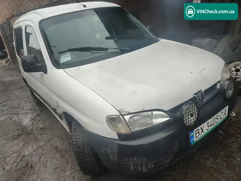 Peugeot Partner 1999, фото з оголошення 1 з 8, VIN VF35CWJZE60201882