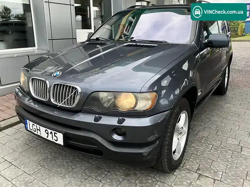 BMW X5 2002, фото з оголошення 2 з 20, VIN WBAFA71070LN26345