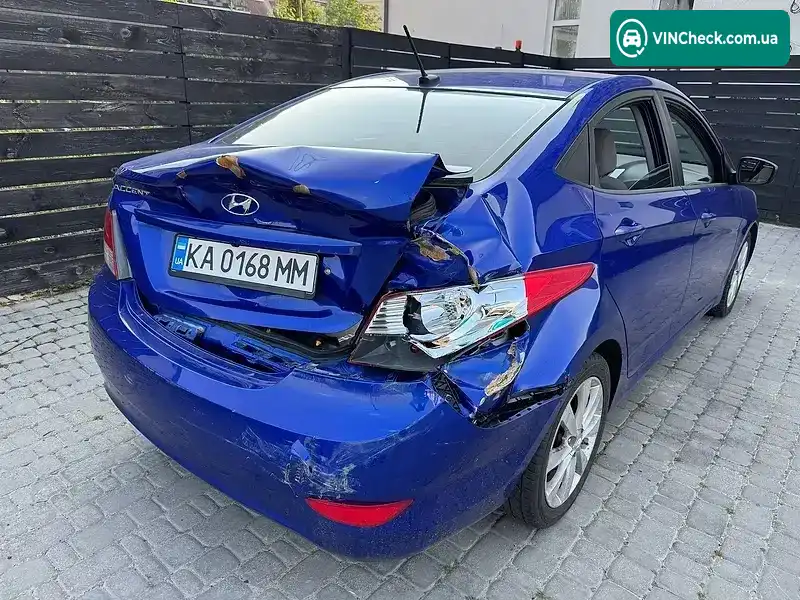Hyundai Accent 2012, фото з оголошення 1 з 20, VIN KMHCU4AE7CU209957