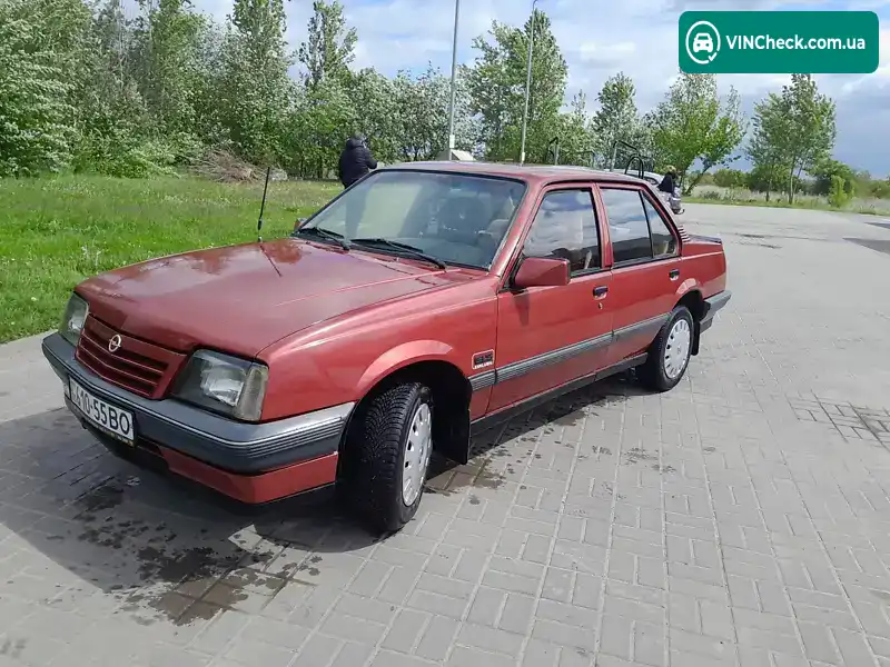Opel Ascona 1987, фото з оголошення 1 з 20, VIN W0L000086H6078806