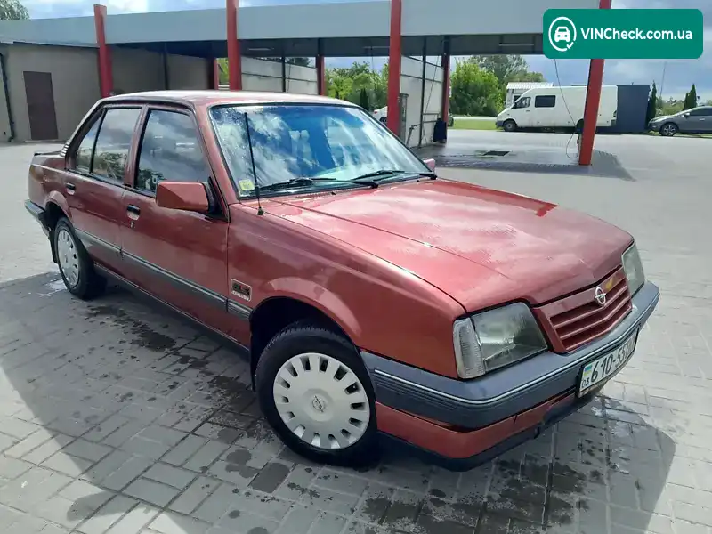 Opel Ascona 1987, фото з оголошення 2 з 20, VIN W0L000086H6078806