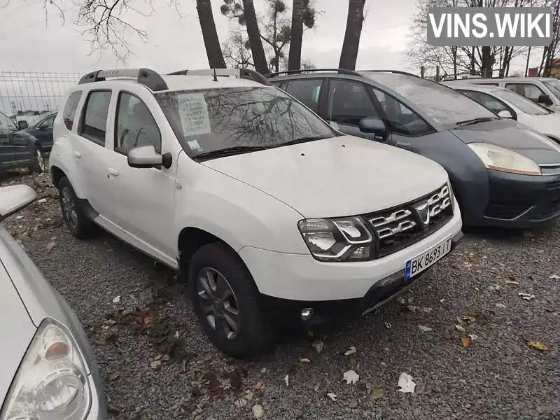Dacia Duster 2016, фото з оголошення 1 з 19, VIN UU1HSDCW655631475