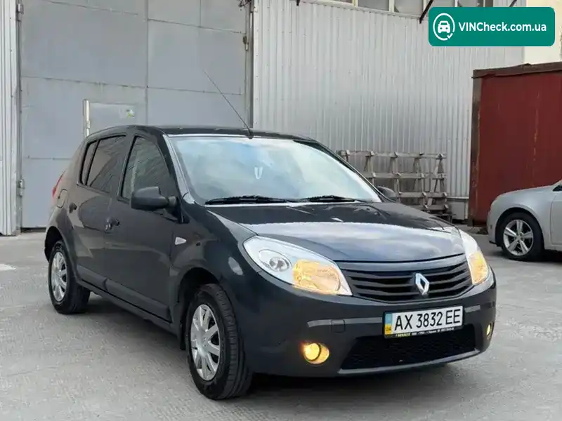 Renault Sandero 2009, фото з оголошення 1 з 10, VIN VF1BSRABB42177896