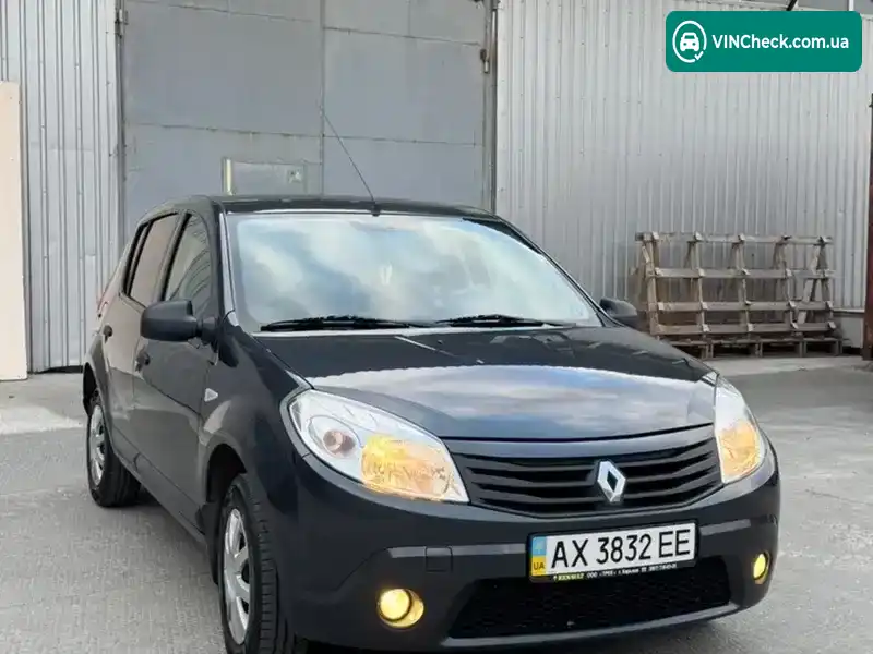 Renault Sandero 2009, фото з оголошення 2 з 10, VIN VF1BSRABB42177896