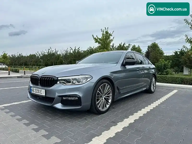 BMW 5 Series 2017, фото з оголошення 1 з 20, VIN WBAJE5C53JWA94755