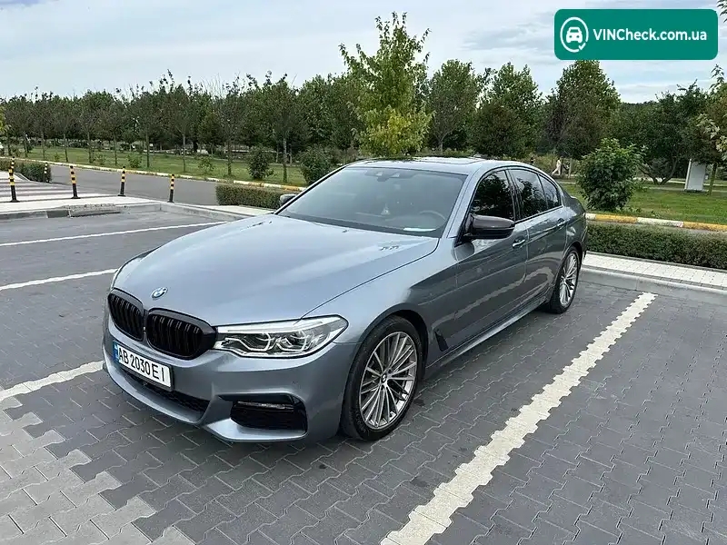 BMW 5 Series 2017, фото з оголошення 2 з 20, VIN WBAJE5C53JWA94755