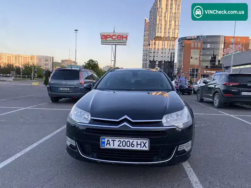Citroen C5 2009, фото з оголошення 2 з 13, VIN VF7RWRHF89L545795
