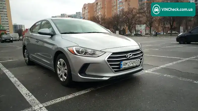Hyundai Elantra 2017, фото з оголошення 1 з 12, VIN 5NPD74LF5HH210600