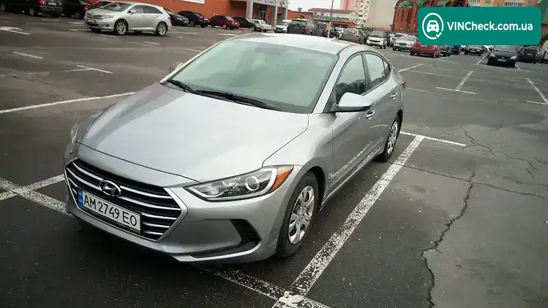 Hyundai Elantra 2017, фото з оголошення 2 з 12, VIN 5NPD74LF5HH210600