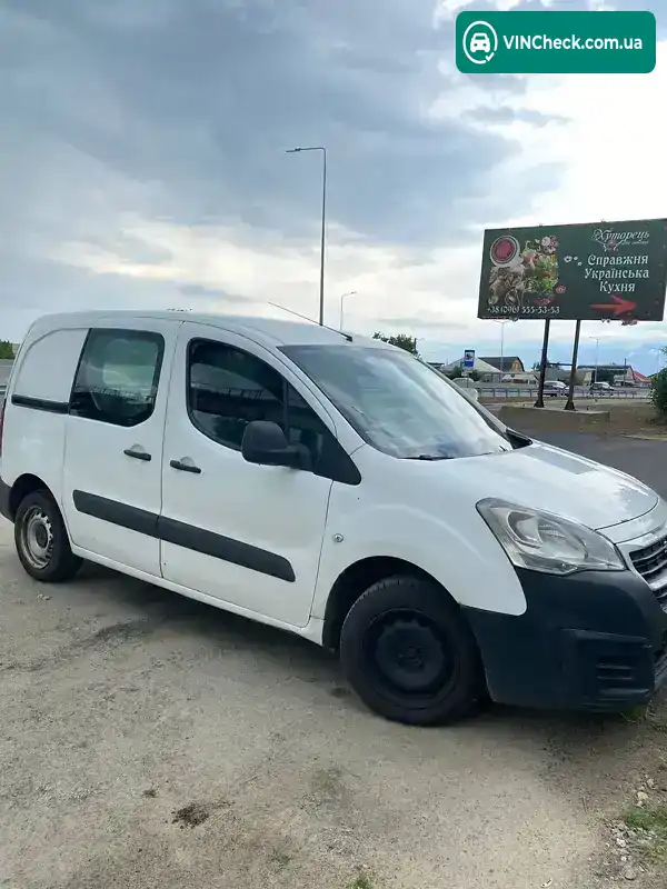 Peugeot Partner 2016, фото з оголошення 1 з 13, VIN VF37ABHW6GJ820631