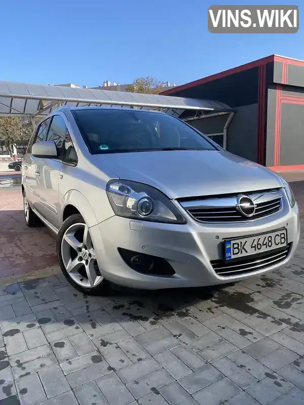 Opel Zafira 2011, фото з оголошення 1 з 16, VIN W0L0AHM75B2065316