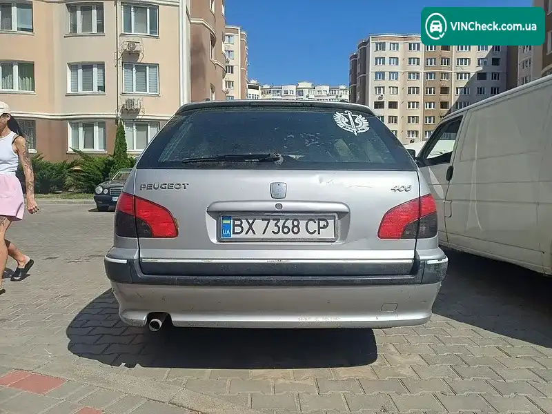 Peugeot 406 2000, фото з оголошення 2 з 9, VIN VF38ELFXE81104859