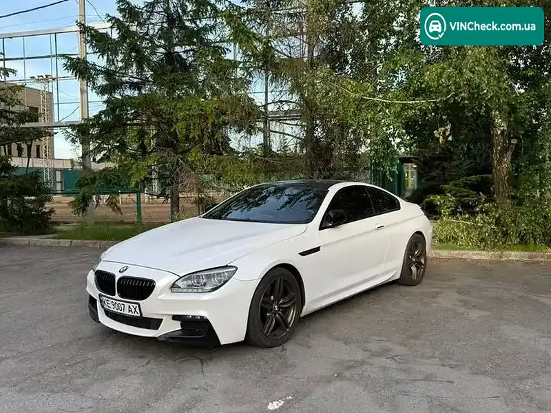 BMW 6 Series 2012, фото з оголошення 2 з 20, VIN WBALX51030DX64239