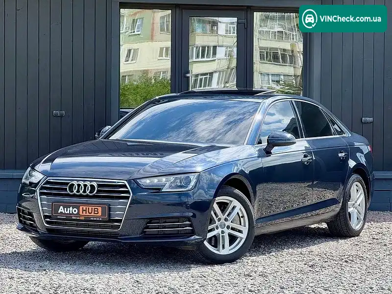 Audi A4 2016, фото з оголошення 1 з 20, VIN WAUGNAF46HN021317