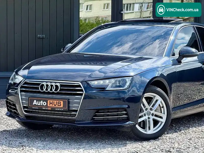 Audi A4 2016, фото з оголошення 2 з 20, VIN WAUGNAF46HN021317