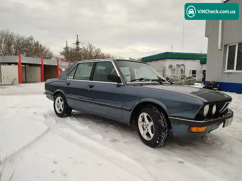 BMW 5 Series 1985, фото з оголошення 2 з 12, VIN WBADK510909344278