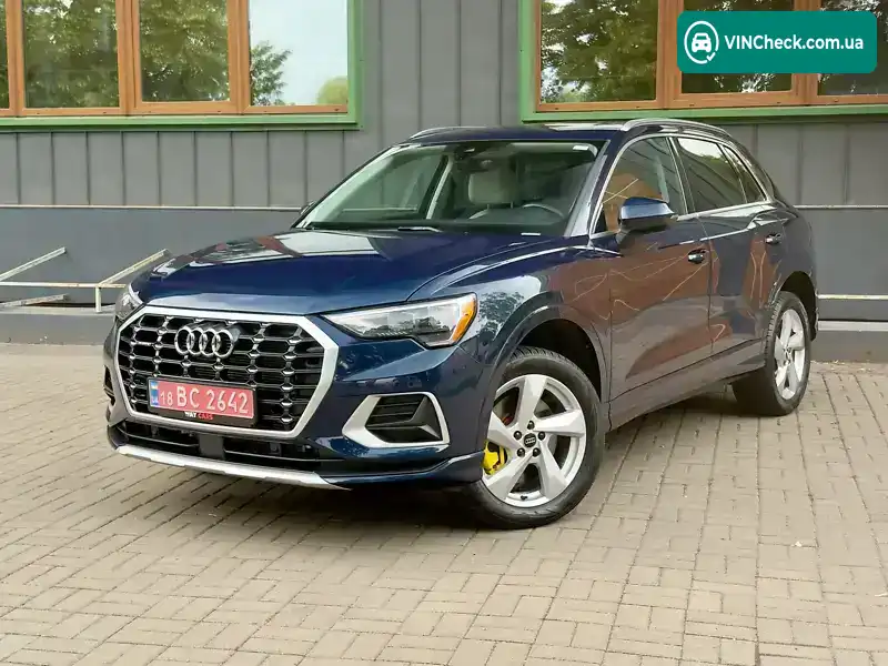 Audi Q3 2020, фото з оголошення 1 з 20, VIN WA1AECF35L1094409