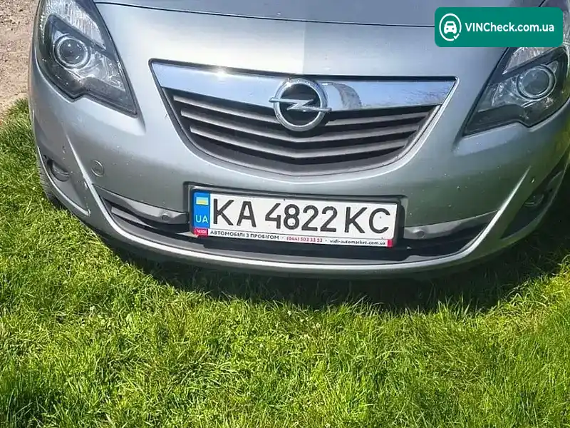 Opel Meriva 2012, фото з оголошення 1 з 11, VIN W0LSD9EKXC4212802