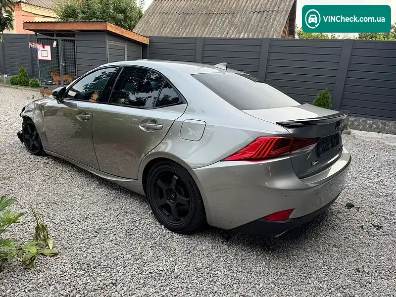 Lexus IS 2018, фото з оголошення 1 з 20, VIN JTHBA1D24K5090393