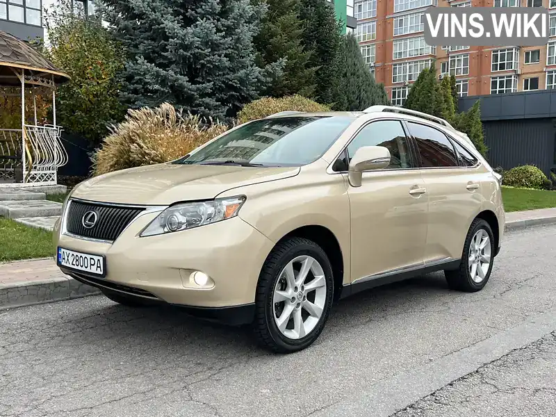 Lexus RX 2009, фото з оголошення 1 з 21, VIN 2T2BK1BA4AC024853