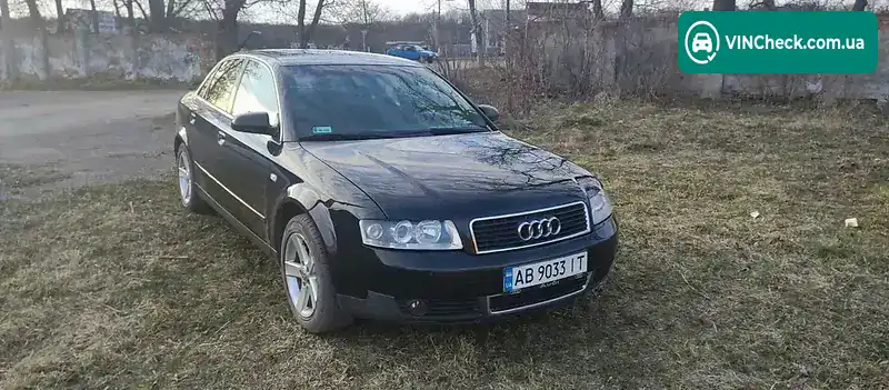 Audi A4 2003, фото з оголошення 1 з 5, VIN WAUZZZ8E63A376943
