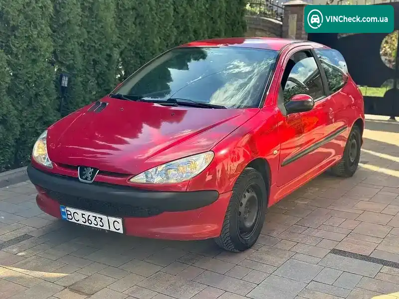 Peugeot 206 2005, фото з оголошення 2 з 8, VIN VF32CHFXF44680399
