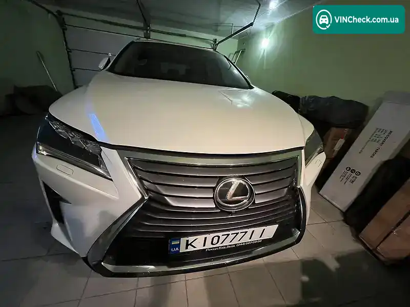 Lexus RX 2019, фото з оголошення 1 з 8, VIN 2T2BZMCA6KC190157
