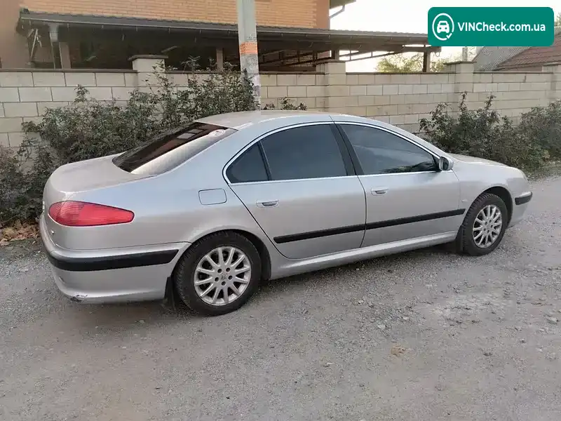 Peugeot 607 2003, фото з оголошення 2 з 8, VIN VF39D3FZE92105269