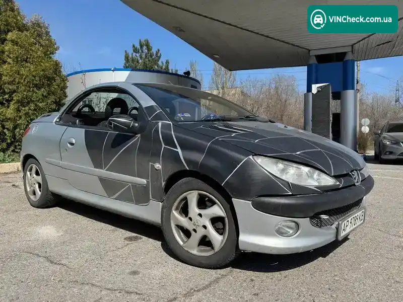 Peugeot 206 2005, фото з оголошення 1 з 6, VIN VF32DNFUA44803890