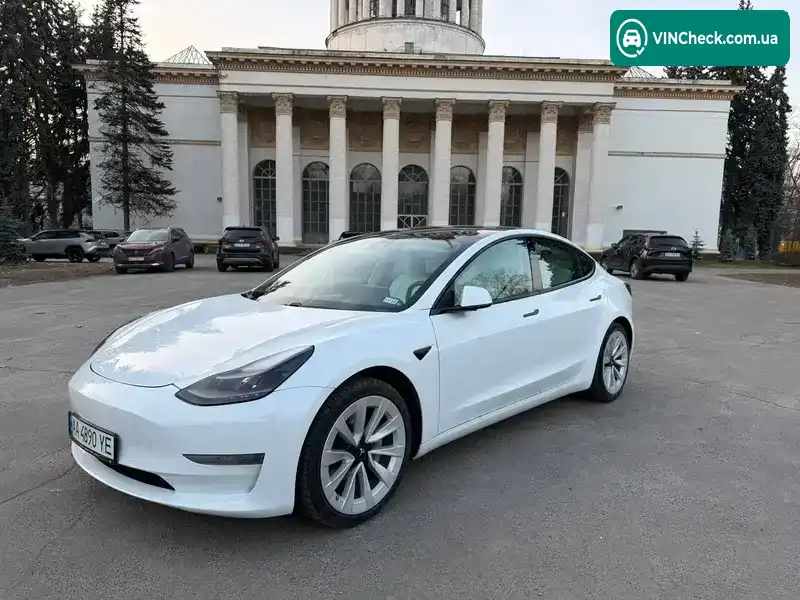 Tesla Model 3 2021, фото з оголошення 1 з 12, VIN 5YJ3E1EA9MF073459