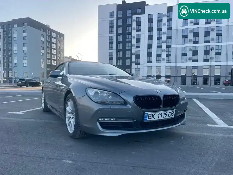 BMW 6 Series 2011, фото з оголошення 2 з 20, VIN WBALW71080C957099