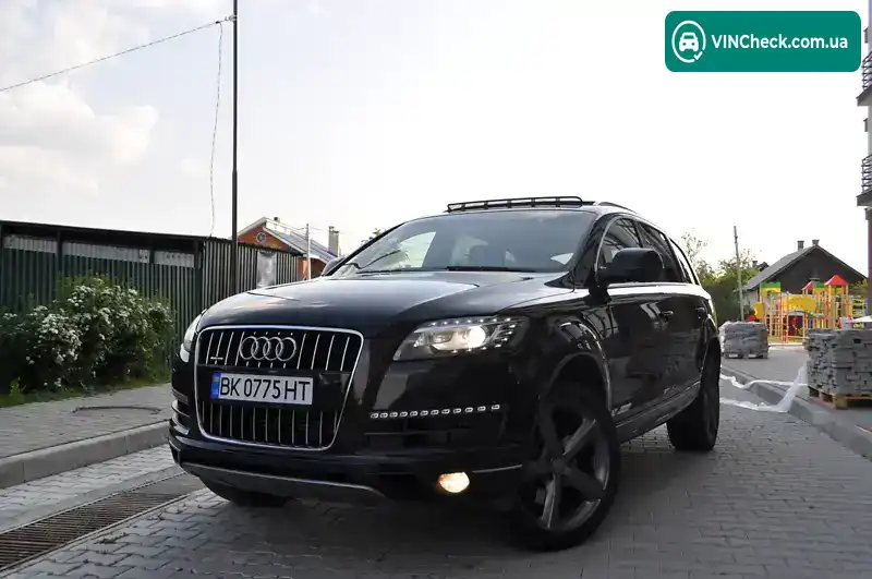 Audi Q7 2013, фото з оголошення 1 з 20, VIN WAUZZZ4L7DD033787