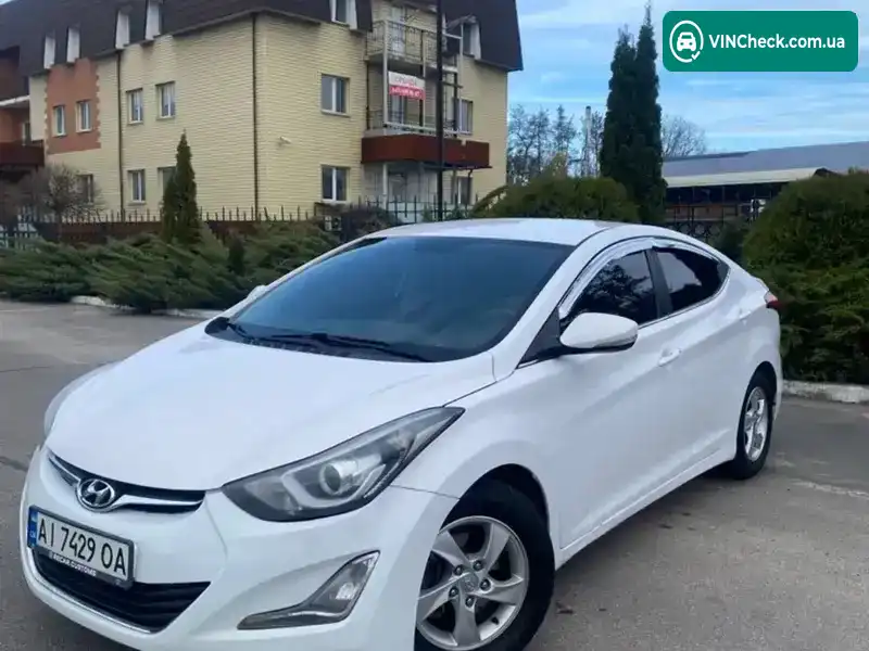 Hyundai Avante 2014, фото з оголошення 1 з 19, VIN KMHDG41LBFU274225