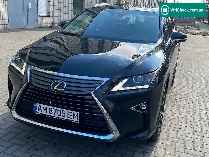 Lexus RX 2019, фото з оголошення 1 з 20, VIN 2T2ZZMCA1KC145206
