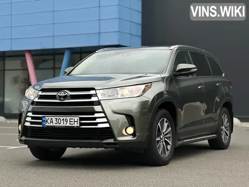 Toyota Highlander 2019, фото з оголошення 2 з 21, VIN 5TDJZRFH6KS720396