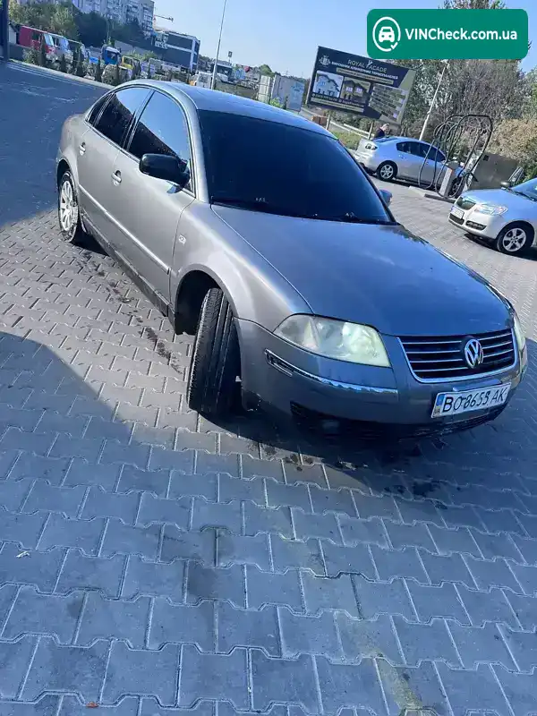 Volkswagen Passat 2003, фото з оголошення 2 з 11, VIN WVWPD63B23P433494