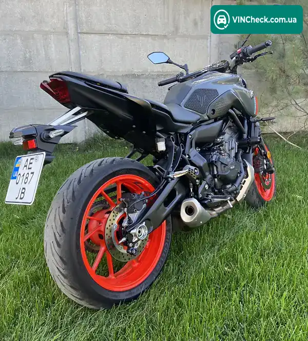 Yamaha MT-07 2021, фото з оголошення 2 з 16, VIN JYARM331000003754