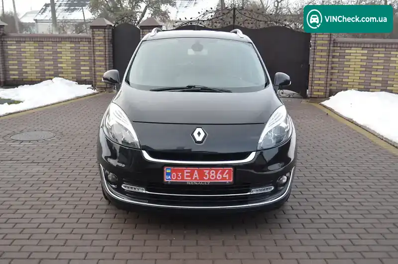 Renault Grand Scenic 2012, фото з оголошення 2 з 20, VIN VF1JZ14A648371789