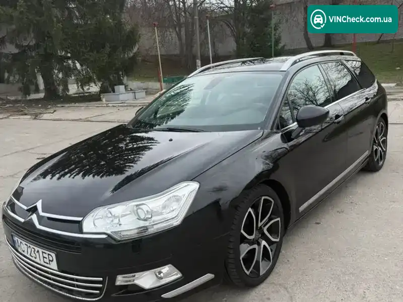 Citroen C5 2010, фото з оголошення 2 з 19, VIN VF7RWX8ZAAL557769