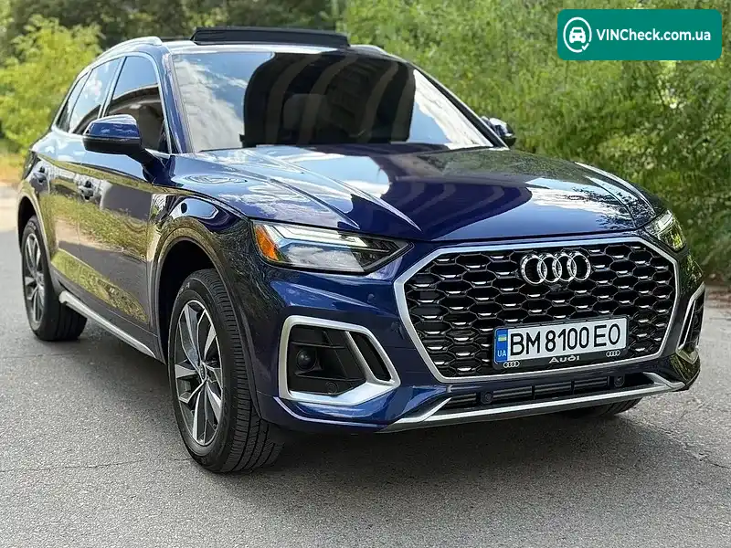 Audi Q5 2021, фото з оголошення 1 з 20, VIN WA1BAAFY3M2097367