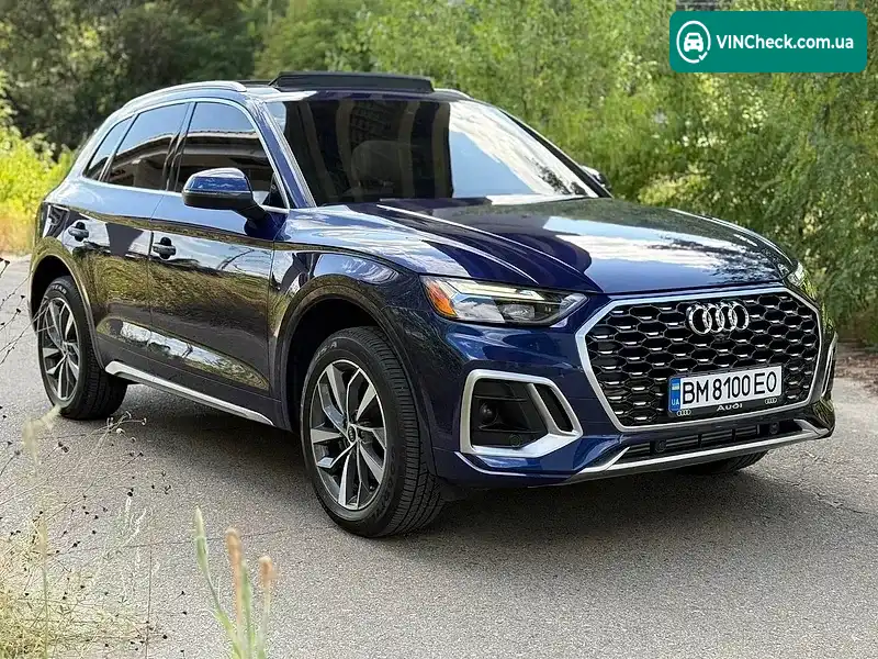 Audi Q5 2021, фото з оголошення 2 з 20, VIN WA1BAAFY3M2097367