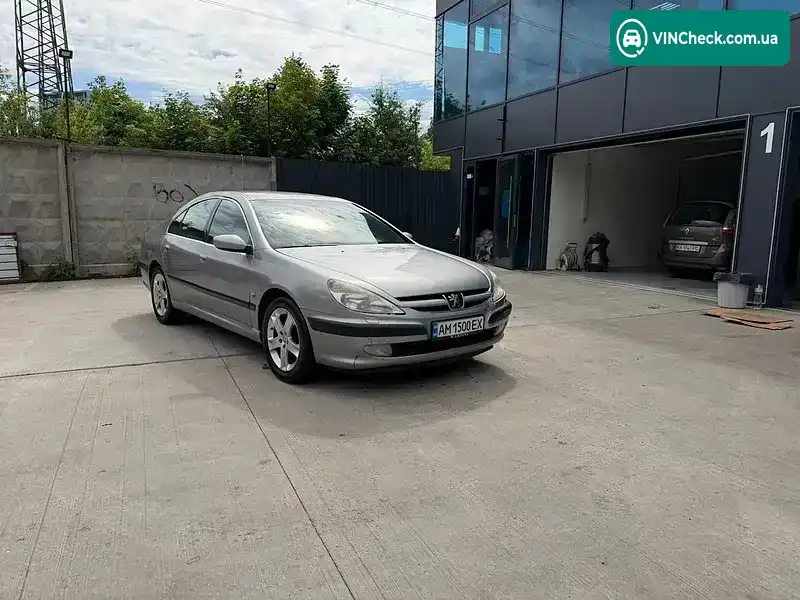 Peugeot 607 2001, фото з оголошення 2 з 14, VIN VF39D3FZE92049133