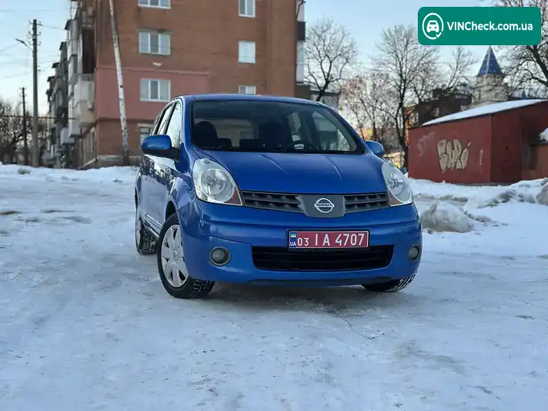 Nissan Note 2007, фото з оголошення 2 з 20, VIN SJNFAAE11U1206614