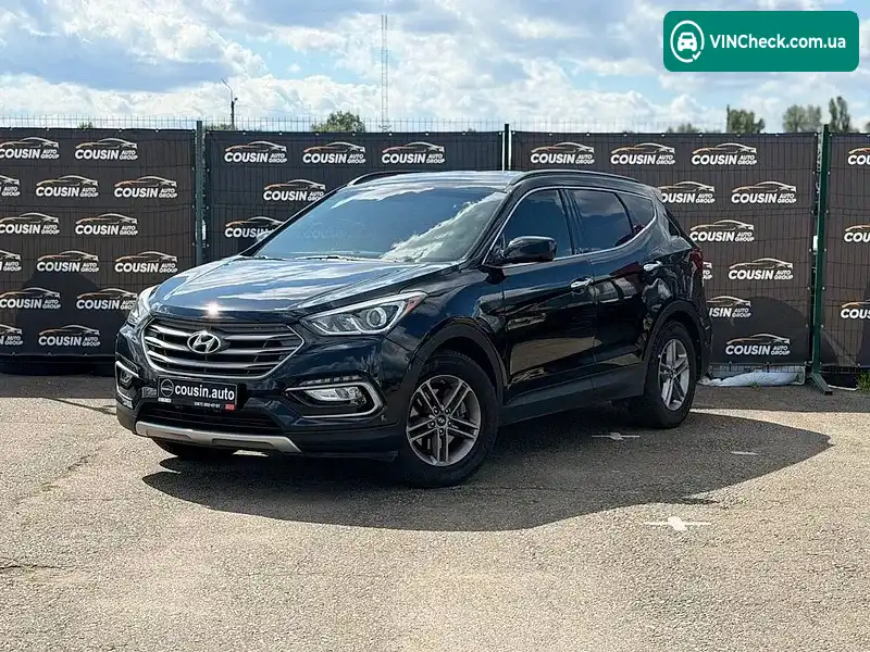 Hyundai Santa FE 2016, фото з оголошення 1 з 20, VIN 5NMZUDLB5HH034883