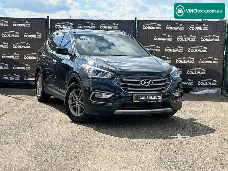 Hyundai Santa FE 2016, фото з оголошення 2 з 20, VIN 5NMZUDLB5HH034883