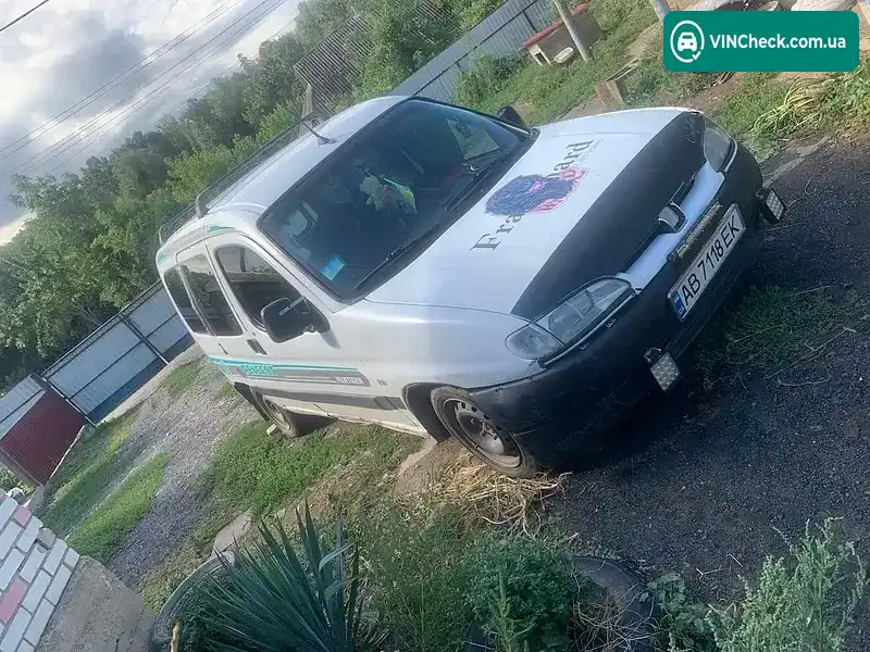 Peugeot Partner 1999, фото з оголошення 2 з 4, VIN VF35FKFXE60231648